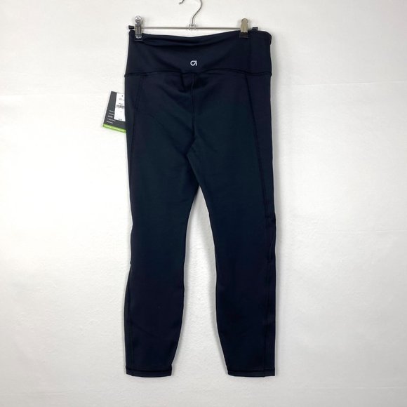 GapFit Eclipse 7/8 High Rise Leggings Black - Picture 2 of 5